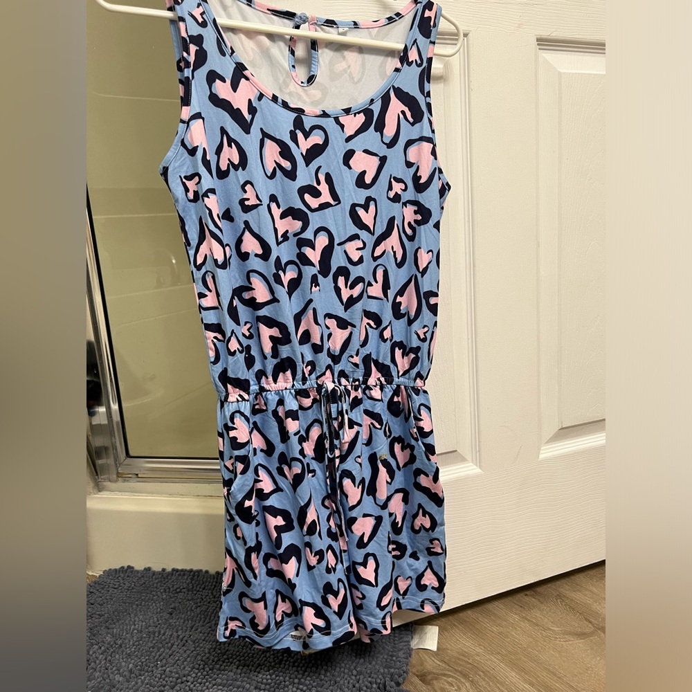 Cute heart romper, size S
